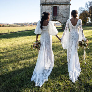 Corrina Tough Photography Chateau Cambayrac, Autumn chateau Wedding with Katya Katya wedding dresses